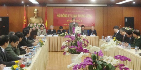 Sesiona VI reunión del Consejo Teórico Central de Vietnam - ảnh 1