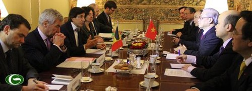 Estrecha Vietnam relaciones con Bélgica y la Unión Europea - ảnh 1