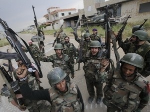 Fuerzas gubernamentales sirias retoman el control en 13 ciudades - ảnh 1