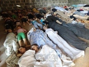 Gobierno sirio niega acusaciones de la oposición sobre el uso de armas químicas  - ảnh 1