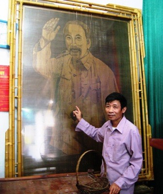 Nguyen Van Trung, un excepcional tejedor de mimbre - ảnh 3