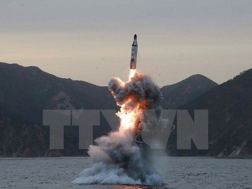 Corea del Norte realiza nueva prueba de misil balístico - ảnh 1