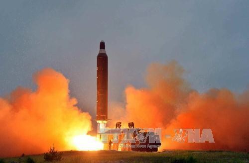 Funcionarios estadounidenses advierten de un nuevo ensayo de misiles de Corea del Norte  - ảnh 1