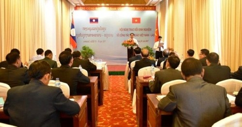 Vietnam y Laos comparten experiencias en los asuntos religiosos  - ảnh 1