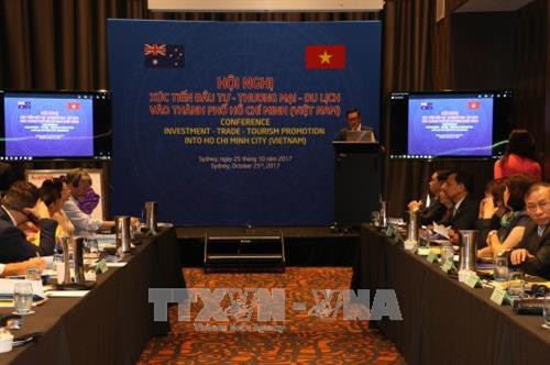 Conferencia de promoción inversionista, comercial y turística de Ciudad Ho Chi Minh en Australia - ảnh 1