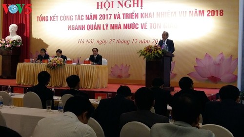 Vicepremier vietnamita urge a optimizar labor estatal sobre religión  - ảnh 1