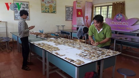 Le Van Hoang, un maestro apasionado de coleccionar objetos arqueológicos - ảnh 1