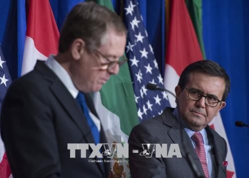 Estados Unidos, México y Canadá buscan lograr el acuerdo revisado del TLCAN - ảnh 1