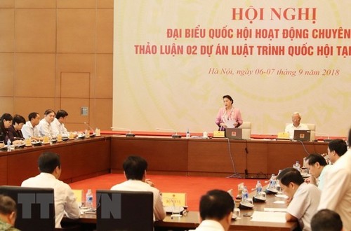 Someten a debates proyectos de Ley Anticorrupción y Educación Universitaria de Vietnam - ảnh 1