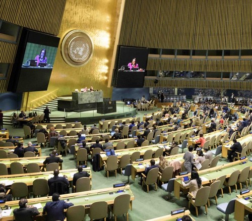 ONU aborda proyecto de resolución que pide el fin del bloqueo de Estados Unidos contra Cuba - ảnh 1