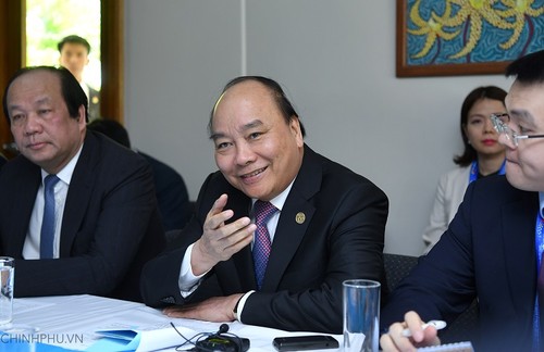 Premier vietnamita se reúne con representantes de la Unión Empresarial de Estados Unidos  - ảnh 1