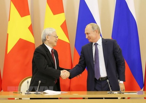 Vietnam y Rusia intercambian felicitaciones por 25 aniversario de tratado de amistad - ảnh 1