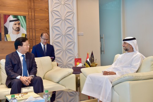 Vietnam y Emiratos Árabes Unidos decididos a elevar intercambio comercial  - ảnh 1