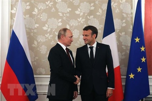 Presidente ruso realiza visita oficial a Francia  - ảnh 1