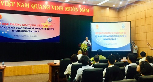 Vietnam implementa compromisos de propiedad intelectual bajo el Tratado de Libre Comercio con la Unión Europea - ảnh 1