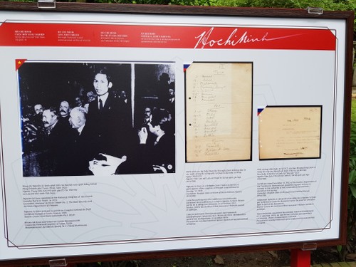 Efectúan en Hanói exposición sobre la vida y la carrera revolucionaria del presidente Ho Chi Minh  - ảnh 1