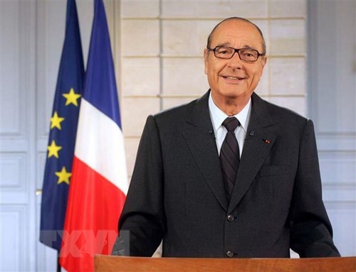 Hommage à l’ancien président français Jacques Chirac - ảnh 1