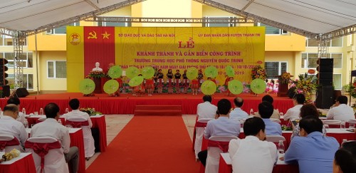 Hanói inaugura obras públicas en saludo al aniversario de su liberación - ảnh 1