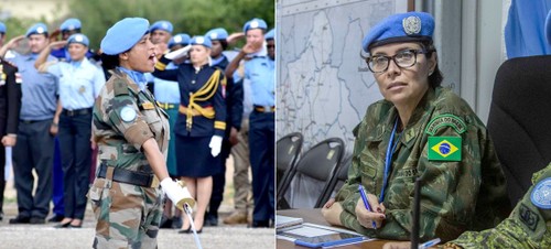 ONU otorga premios a dos mujeres soldados en las fuerzas de mantenimiento de la paz - ảnh 1