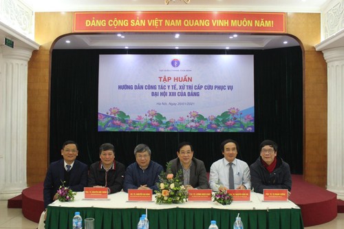 Garantizan condiciones de atención médica para servir el XIII Congreso del Partido Comunista de Vietnam  - ảnh 1