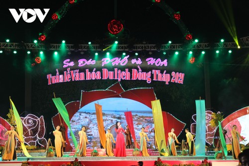 Inauguran Semana de Cultura y Turismo de Dong Thap 2021 - ảnh 1