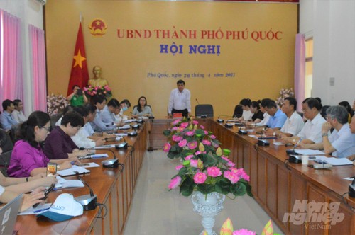 Diálogo en Kien Giang sobre productos OCOP orientados a la exportación - ảnh 1