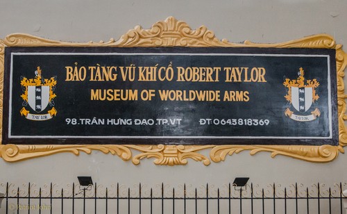 El Museo de Armas Antiguas Robert Taylor, un interesante destino en la ciudad de Vung Tau - ảnh 1
