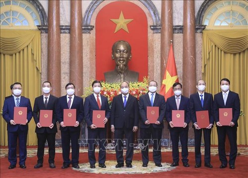 Entregan nombramiento a nuevos embajadores vietnamitas en el extranjero - ảnh 1