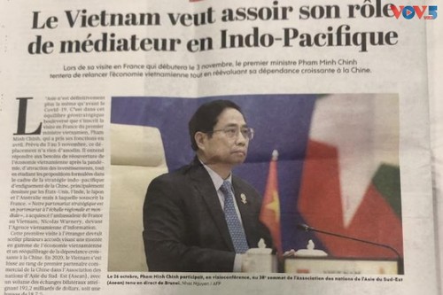 Prensa francesa: Vietnam puede convertirse en un importante puente entre Asia y Europa - ảnh 1