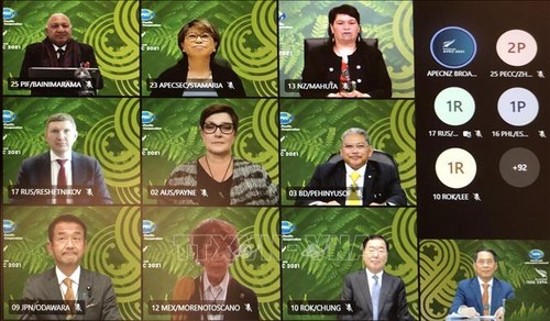 Ministros del APEC comprometen apoyo a la recuperación económica    - ảnh 1