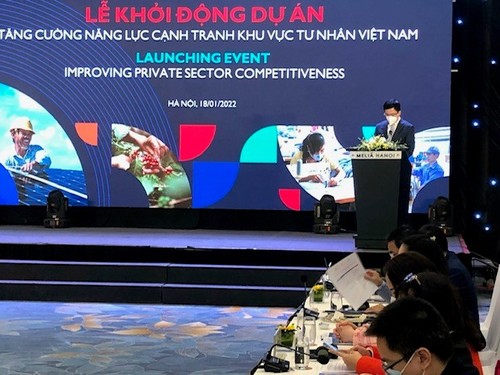 Lanzan un proyecto millonario para mejorar la competitividad de empresas vietnamitas - ảnh 1