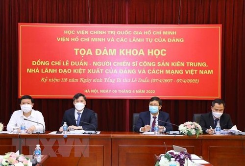Seminario científico sobre el exsecretario general del Partido Comunista Le Duan - ảnh 1