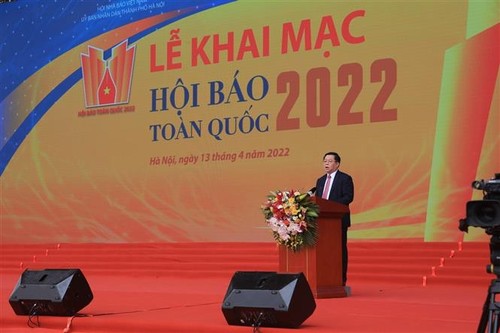 Inauguración del Festival Nacional de la Prensa de Vietnam 2022 - ảnh 1