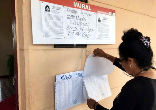  Cuba realiza segunda vuelta de comicios municipales en 925 circunscripciones - ảnh 1