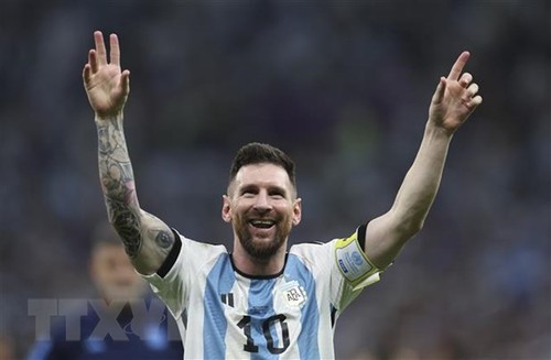 Mundial de Qatar 2022: Lionel Messi entra en la historia del fútbol argentino - ảnh 1