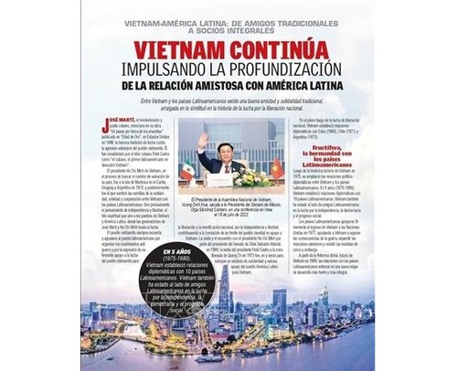 Relaciones entre Vietnam y América Latina se originan de la aspiración a la independencia y libertad - ảnh 1