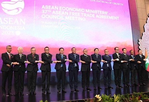 AEM-55: Vietnam contribuye positivamente a la cooperación económica intrabloque - ảnh 1
