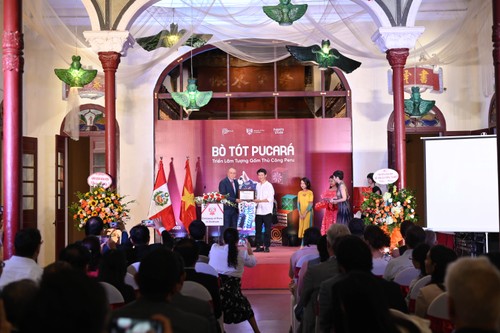 Exposición “Toro de Pucará” en Hanói, punto de conexión para el intercambio cultural Vietnam- Perú - ảnh 2