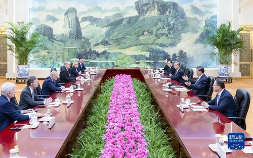Presidente chino destaca importancia de relaciones entre China y Estados Unidos - ảnh 1