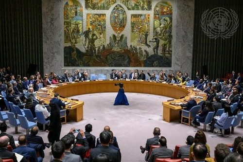 Consejo de Seguridad de ONU aprueba una resolución pidiendo un alto al fuego humanitario en Gaza - ảnh 1