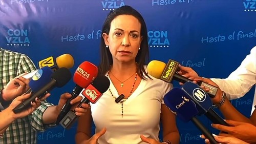 Reaccionan el gobierno y la oposición de Venezuela a la inhabilitación de María Corina Machado - ảnh 1
