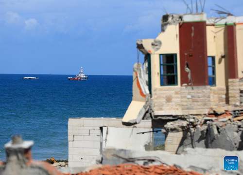 LLega a Gaza primer envío de ayuda por vía marítima  - ảnh 1