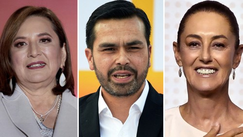 Celebran el tercer debate entre aspirantes presidenciales de México - ảnh 1