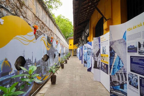 Recreada la antigua capital Hanói en espacio expositivo “Un vistazo al patrimonio” - ảnh 1