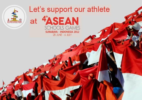 การแข่งขันกีฬานักเรียนอาเซียนครั้งที่4 ณ ประเทศอินโดนีเซียน - ảnh 1