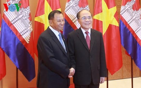 เวียดนามและกัมพูชาขยายความร่วมมือระหว่างรัฐสภา - ảnh 1