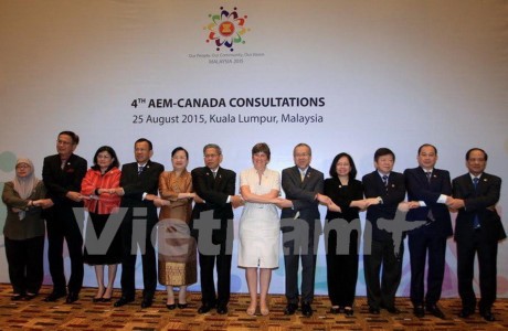 อาเซียนและแคนาดาจัดการสนทนานโยบายการค้าประจำปี - ảnh 1