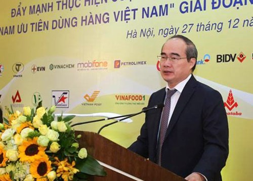 ผลักดันการปฏิบัติการรณรงค์ชาวเวียดนามให้ความสนใจใช้สินค้าเวียดนาม - ảnh 1