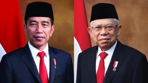 อินโดนีเซียประกาศรายชื่อคณะรัฐมนตรีชุดใหม่วาระปี 2019-2024 - ảnh 1