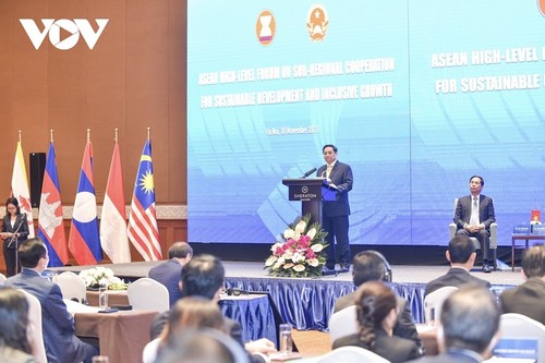 รัฐบาลเวียดนามเดินพร้อมและสนับสนุนความร่วมมืออนุภูมิภาคเพื่อการพัฒนาอย่างยั่งยืน - ảnh 1